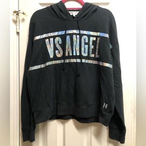 Victoria’s Secret Angel Black Hoodie Size Large